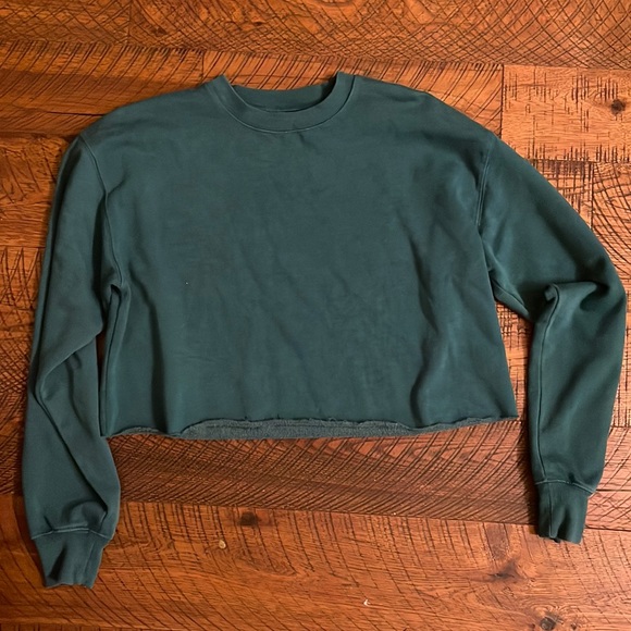 Cute crop top sweatshirt